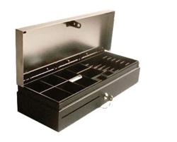 Денежный ящик Kraftway Flip Top SFT-2000 интерфейс Epson, черный